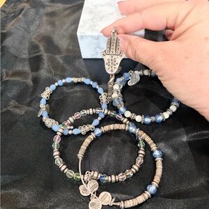 Alex and Ani Humsfa Bangle infused positive energy bundle